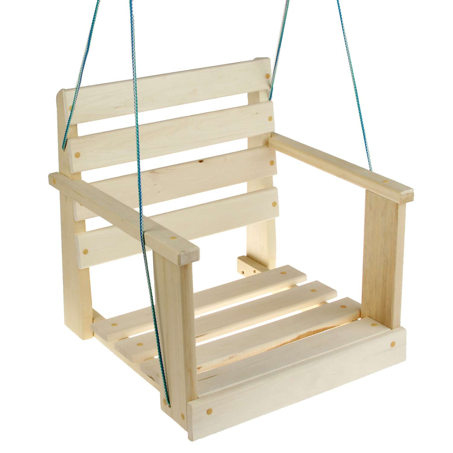 Кресло Добропаровъ подвесное деревянное 50х50х50 см - фото 1