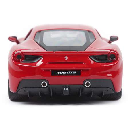 Машина BBurago 1:24 Ferrari 488 GTB Красная 18-26013