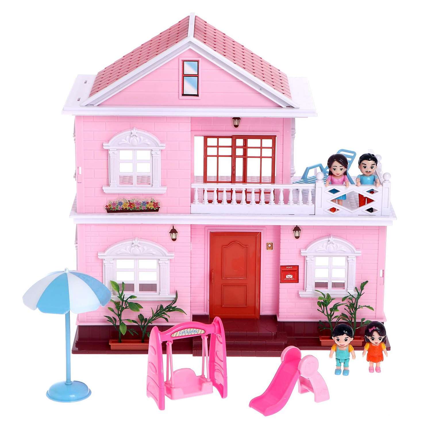 Дом для кукол Sima-Land Дача с аксессуарами 5084707 - фото 2