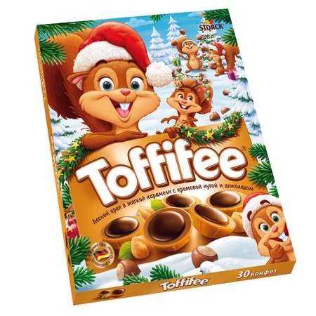 Набор конфет Toffifee Новогодний 250г в ассортименте