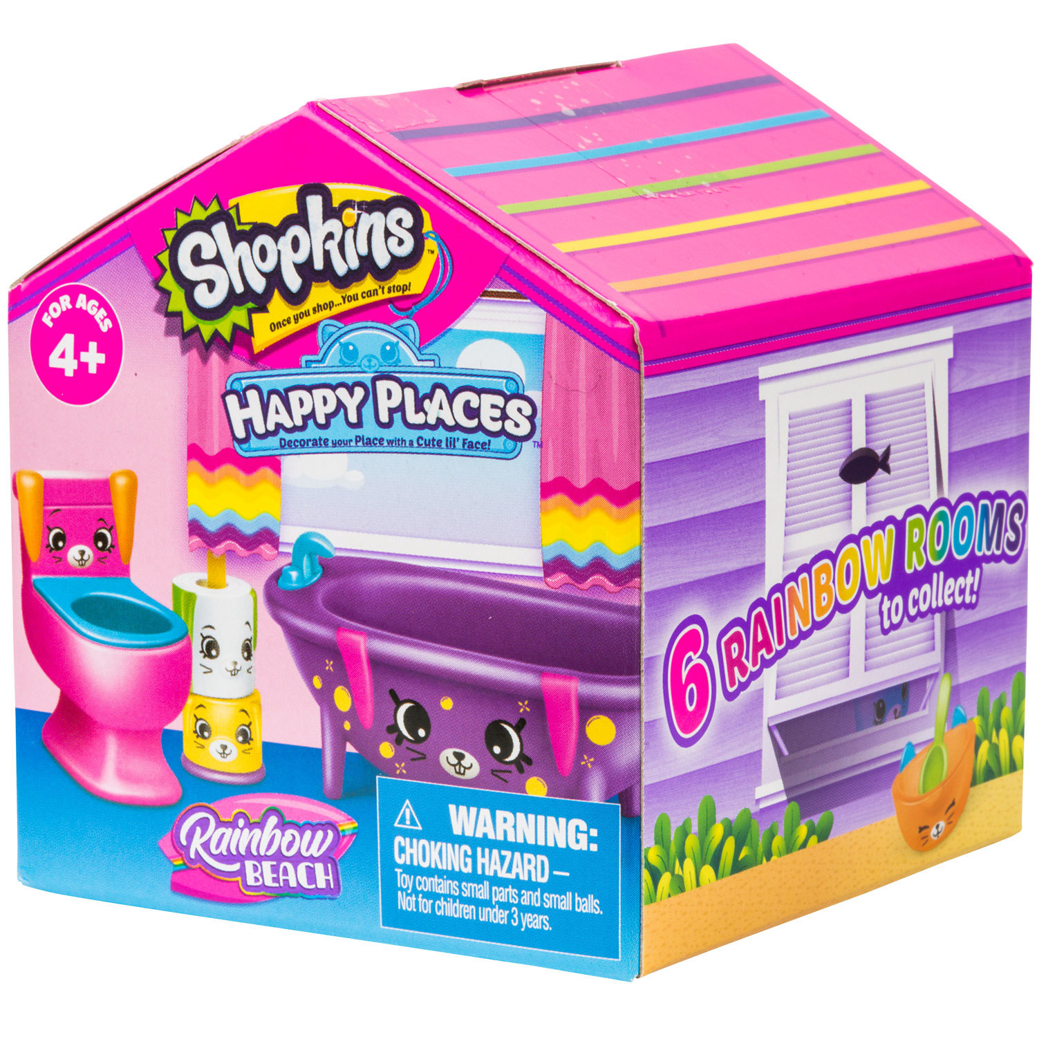 Набор Happy Places Shopkins (Happy Places) Радужные комнаты в непрозрачной упаковке (Сюрприз) 56982 - фото 3