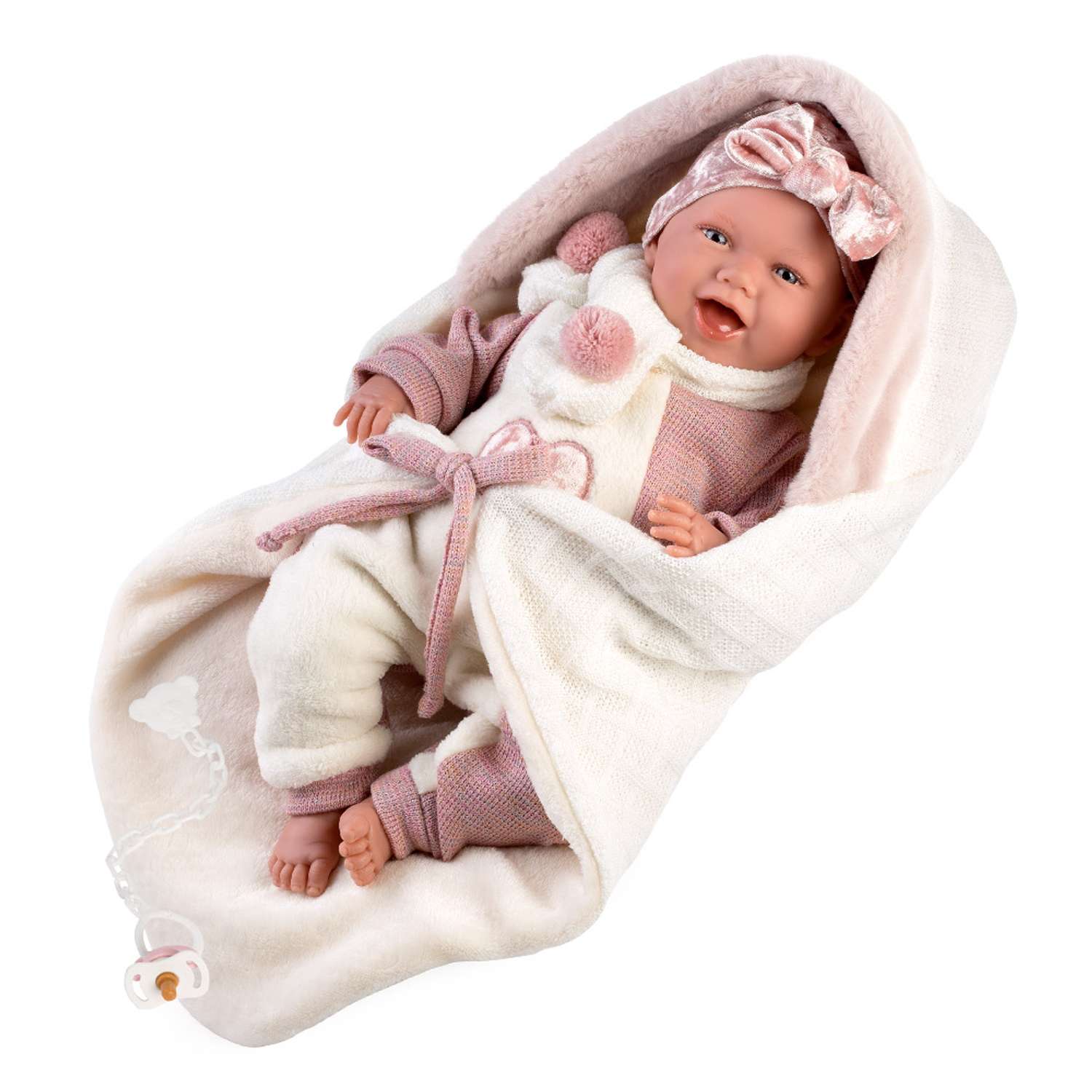 Кукла LLORENS младенец Мими 42 см в конверте со звуком L 74008 - фото 1