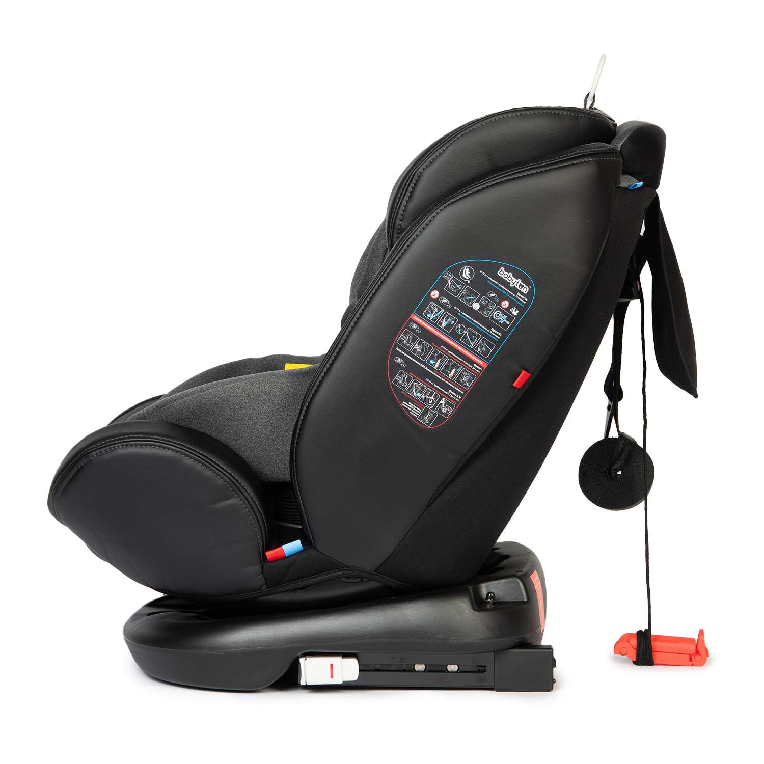 Автокресло Babyton Multi-Stage Black Isofix 0+/1/2/3 (0-36 кг) - фото 11