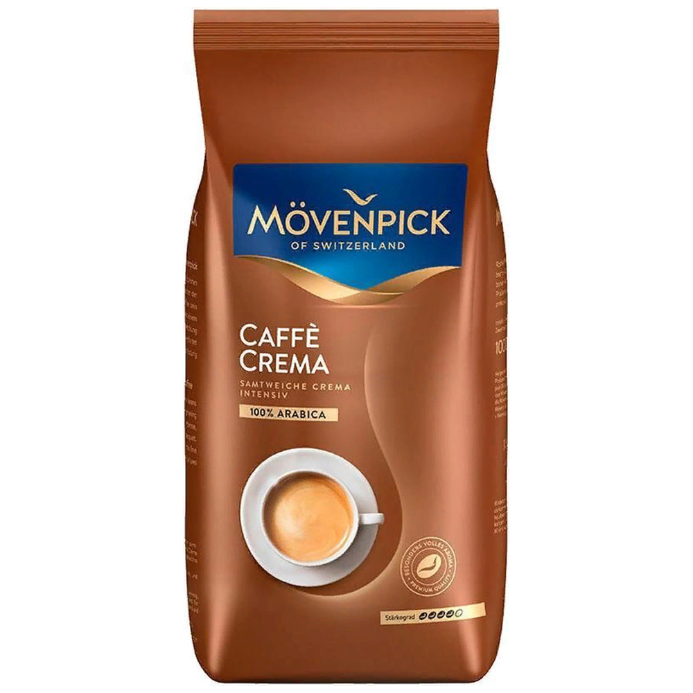 Кофе в зернах Movenpick Caffe Crema 1000г - фото 1