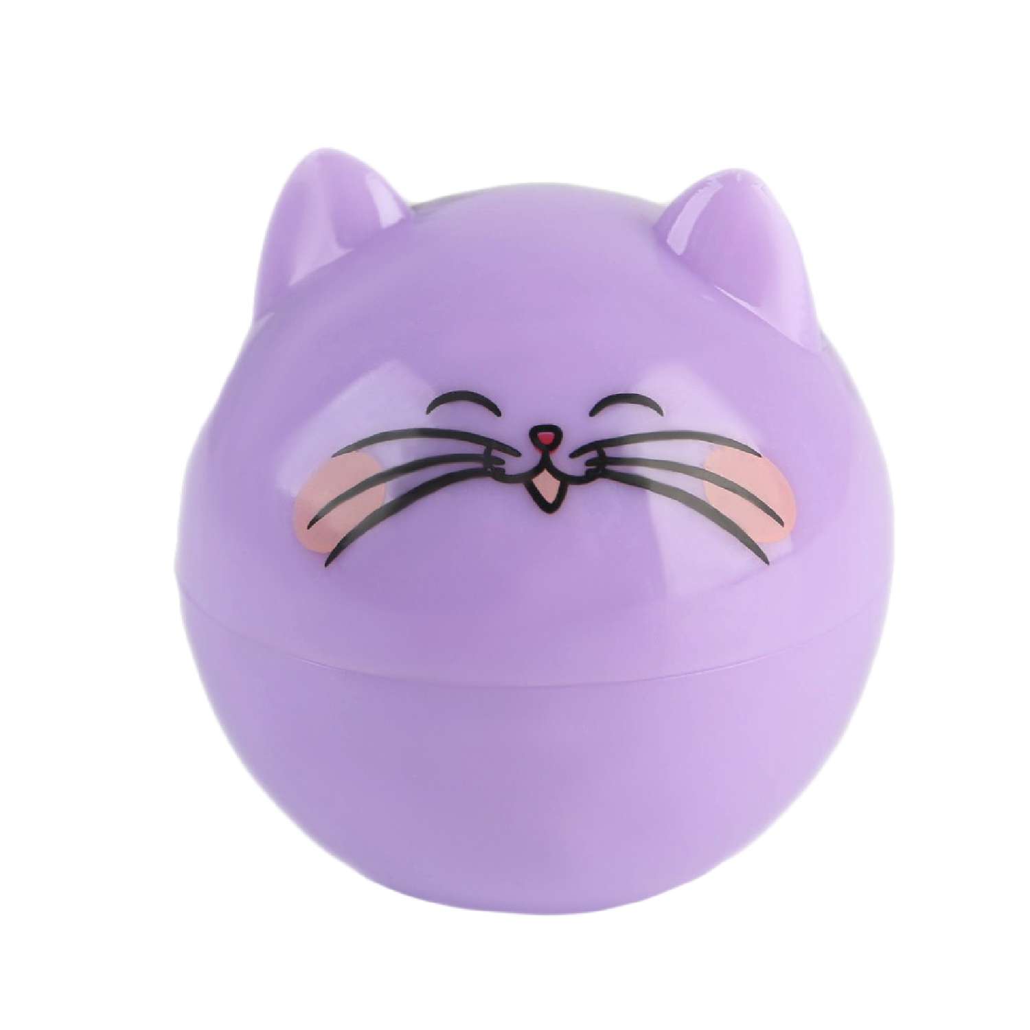 Блеск для губ Выбражулька «Чудо» фиолетовый котик аромат виноград - фото 1