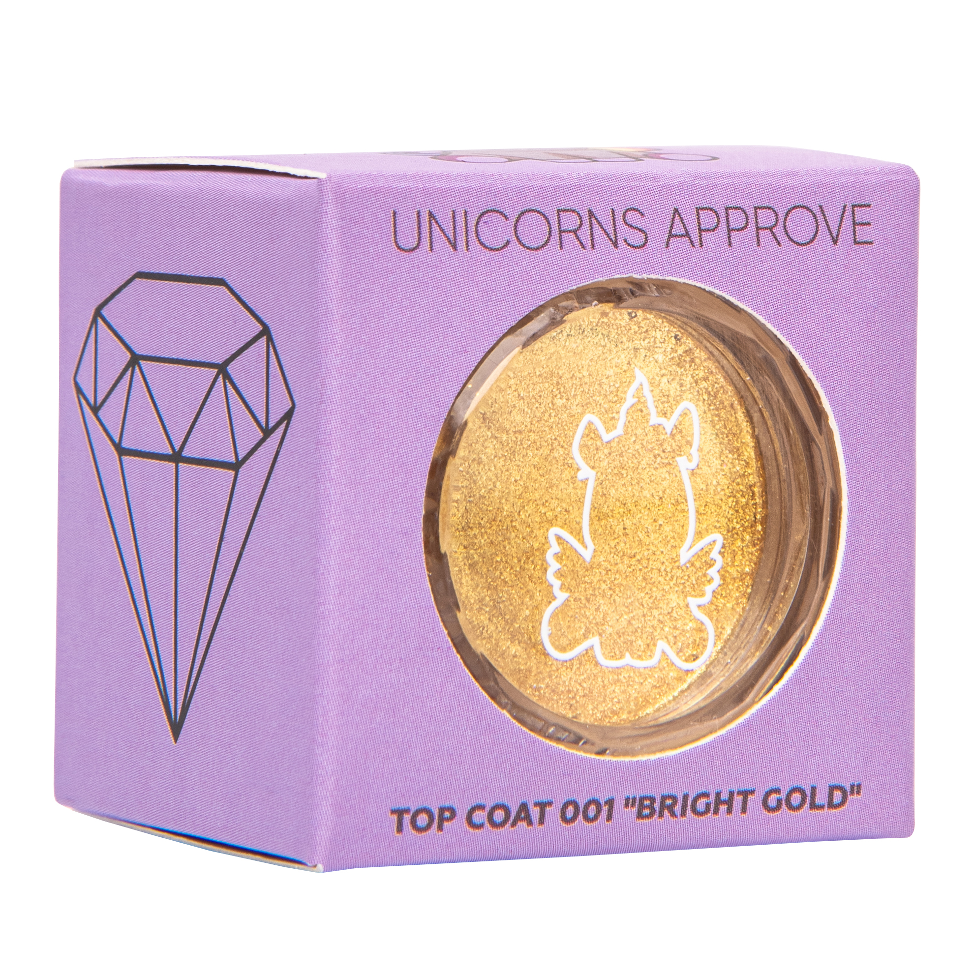 Топ-коат для век UNICORNS APPROVE 001 Bright Gold LTA022158 - фото 2