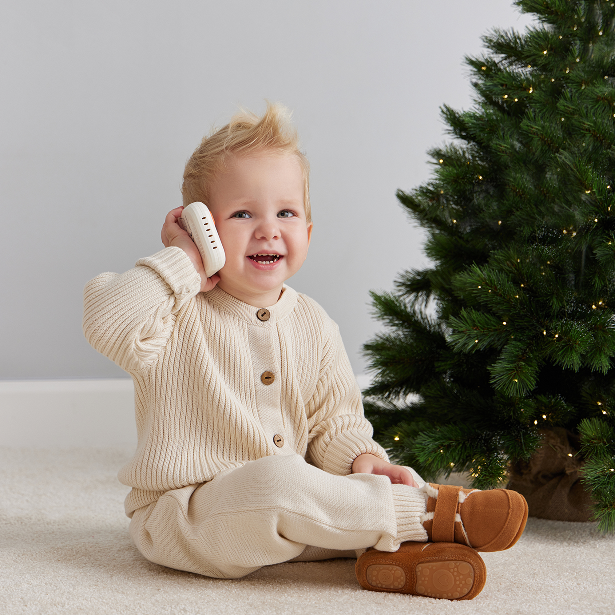 Телефон для малышей Happy Baby антистресс с водой - фото 11