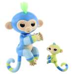 Игрушка Fingerlings Обезьянка Билли с малышом интерактивная 3541