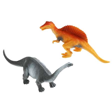 Игрушка Играем Вместе пластизоль Динозавры 4 шт