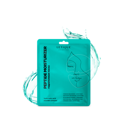 Гидрогелевая маска для лица Letique Cosmetics peptide moisturizer