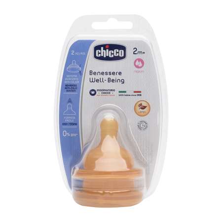 Соска Chicco 2шт с 2месяцев 310205154