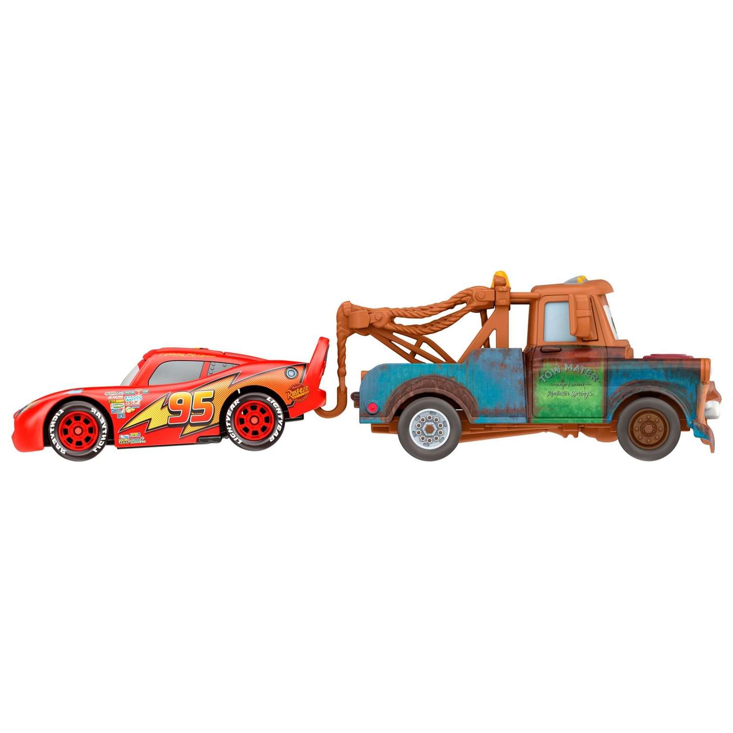 Набор машинок Cars Герои мультфильмов Молния МакКуин и Мэтр HFB80 DXV99 - фото 3