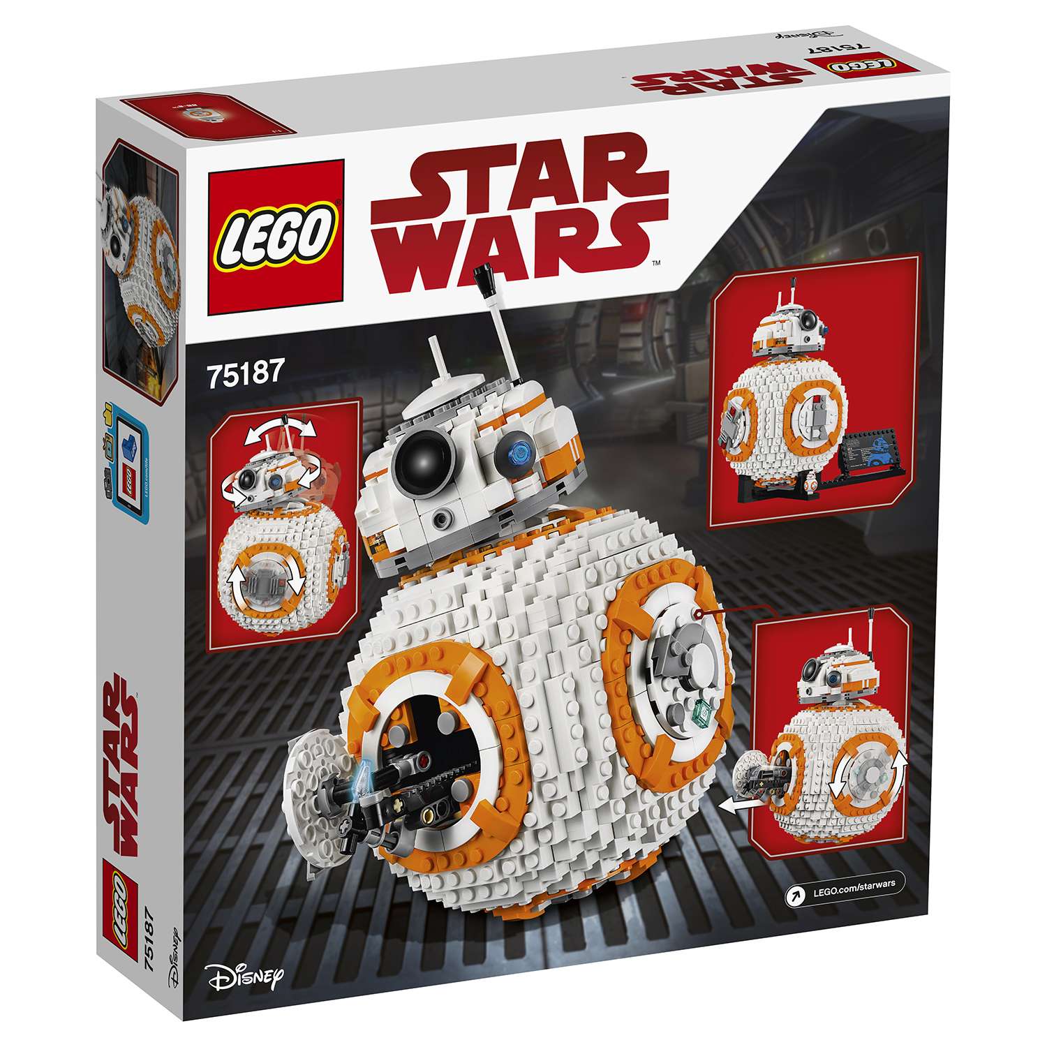 Конструктор LEGO Star Wars TM ВВ-8™ (75187) - фото 3
