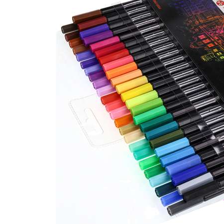 Набор ручек капиллярных Prof-Press Линеры Amsterdam 48 цветов диаметр 0.4 мм