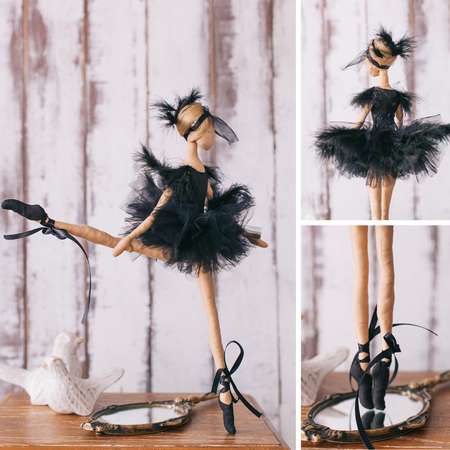 Мягкая игрушка Арт Узор балерина «Одиллия» набор для шитья 21 × 0.5 × 29.7 см