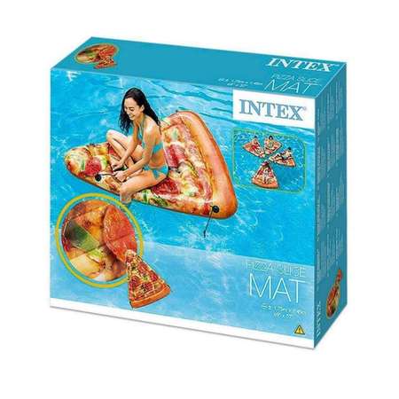 Матрас для плавания Intex 175х145 см Пицца