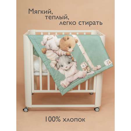 Фотоплед одеяло для малыша Lappetti 128х98 см