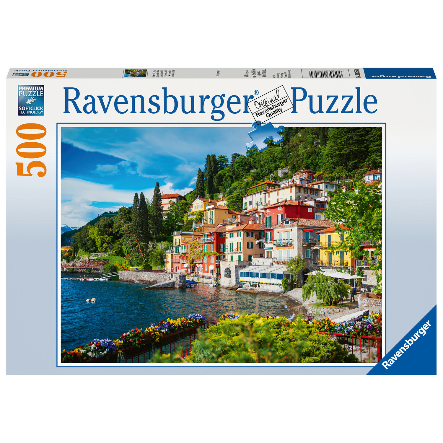 Пазл Ravensburger Озеро Комо в Италии 500элементов 14756 - фото 1