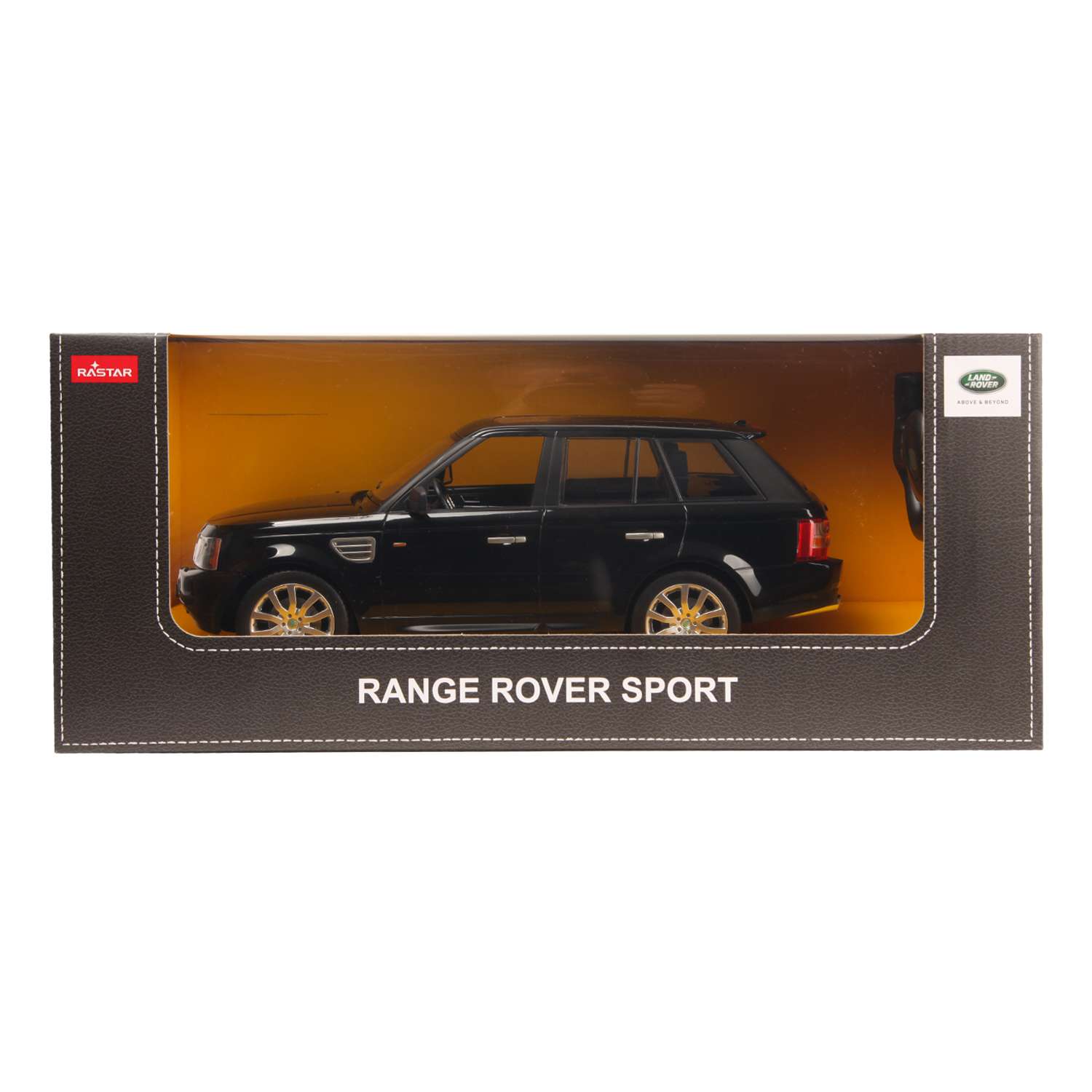 Машина Rastar РУ 1:14 Range Rover Sport Черная 28200 - фото 2