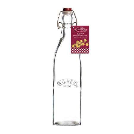 Бутылка Kilner Clip Top квадратная 550 мл