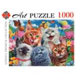 Пазл Рыжий кот Artpuzzle. 1000 элементов. Веселое селфи котят