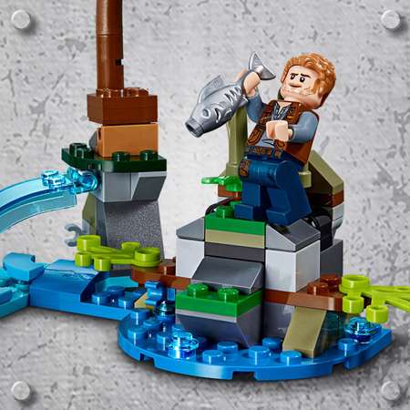 Конструктор LEGO Jurassic World Поединок с бариониксом Охота за сокровищами 75935