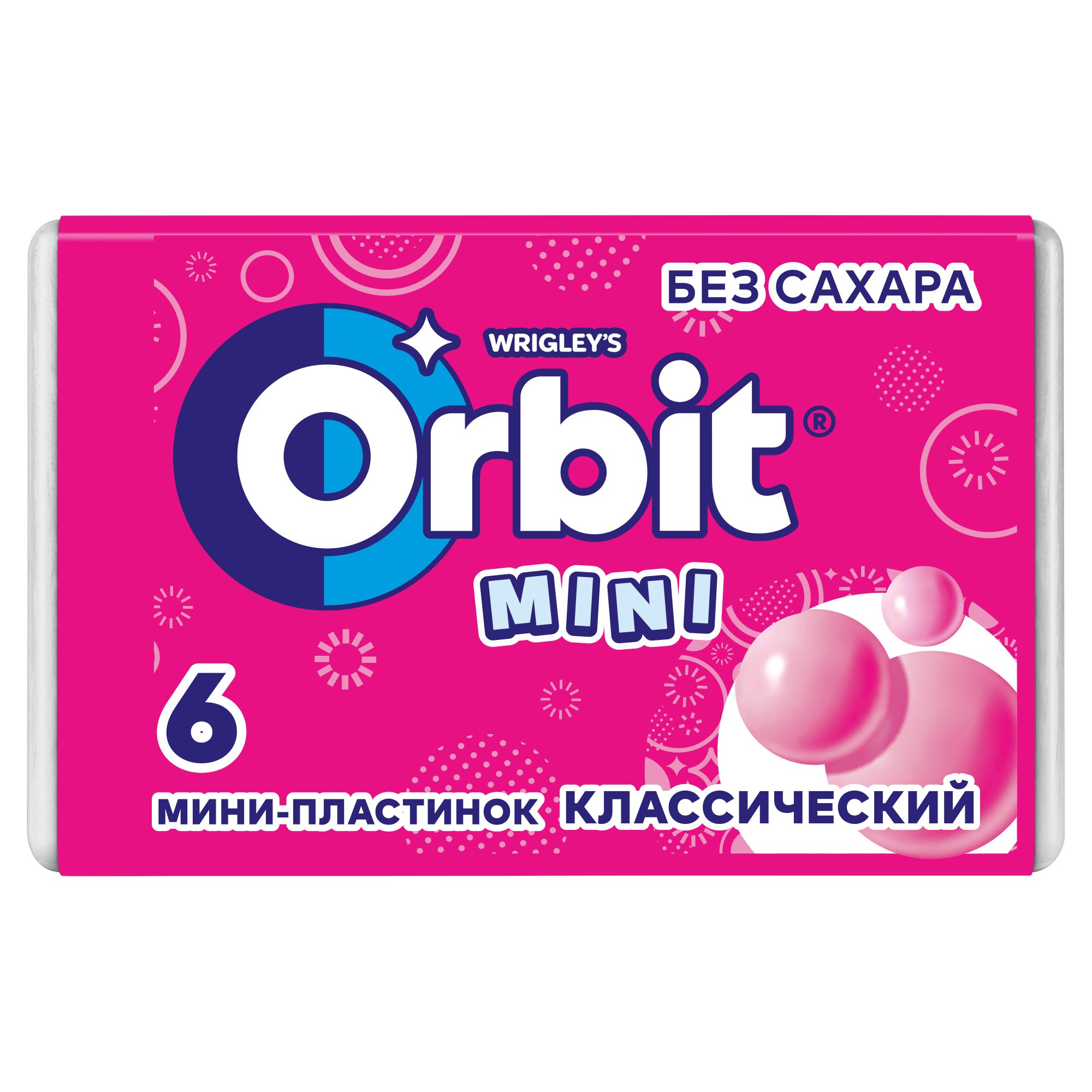 Жевательная резинка Orbit Классический без сахара 10.2г - фото 1