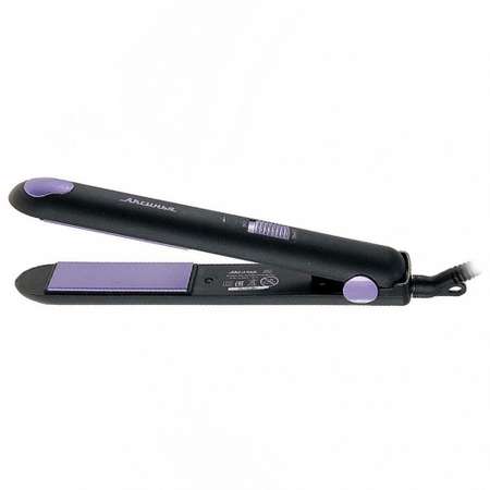 Щипцы для выпрямления волос Аксинья КС-802 черный с фиолетовым