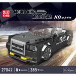 Конструктор Mould King 27042 MOC Технологическая Rolls-Royce Obsidian суперкар 385 деталей