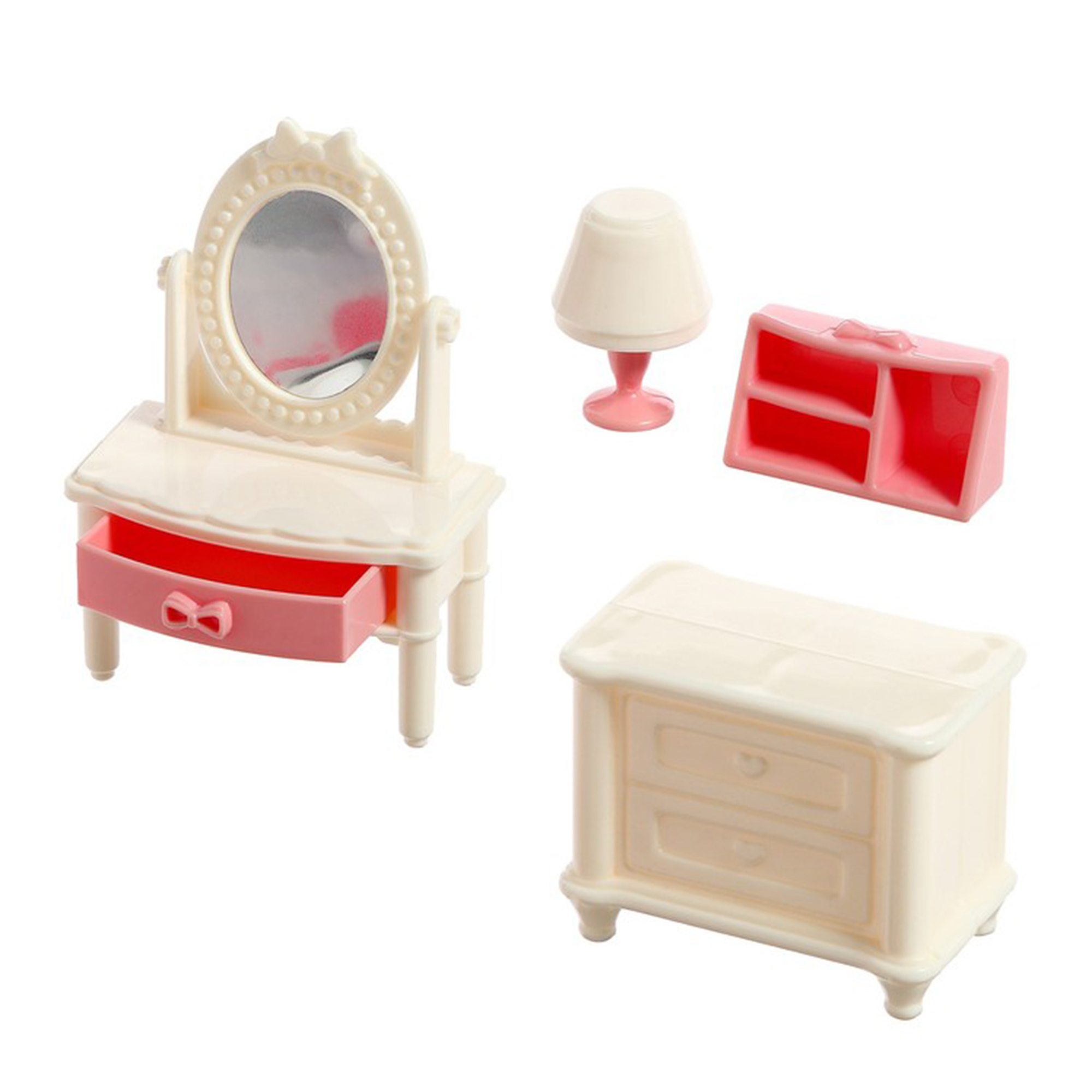 Игровой набор SHARKTOYS игрушечная мебель для куклы Спальня 1040000009 - фото 3