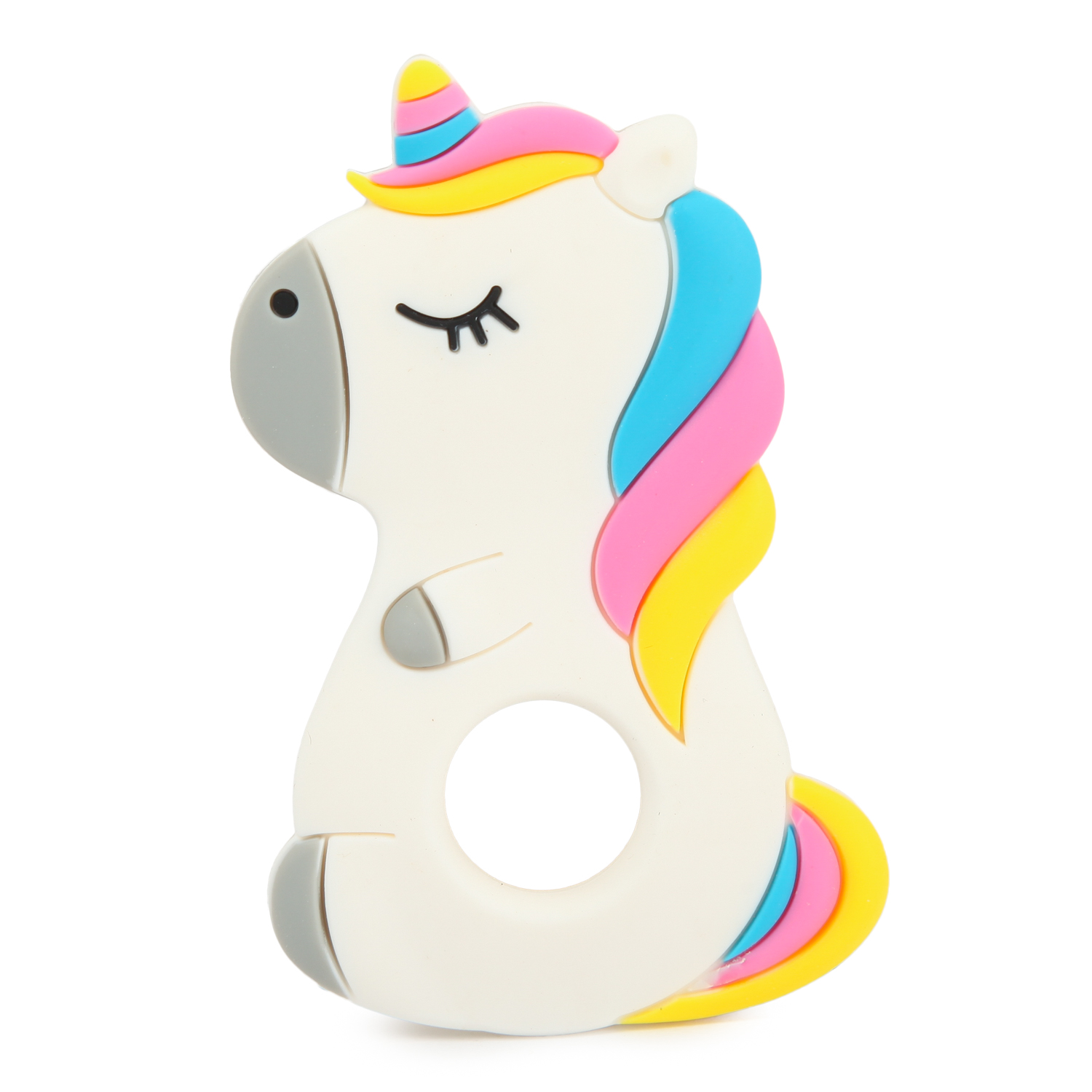 Прорезыватель BabyGo Unicorn с футляром BD10140-2 - фото 3