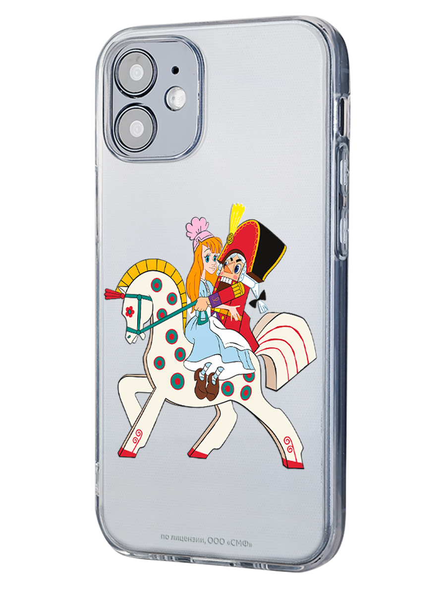 Силиконовый чехол Mcover для смартфона Apple iPhone 11 Союзмультфильм Спасение Мери - фото 1