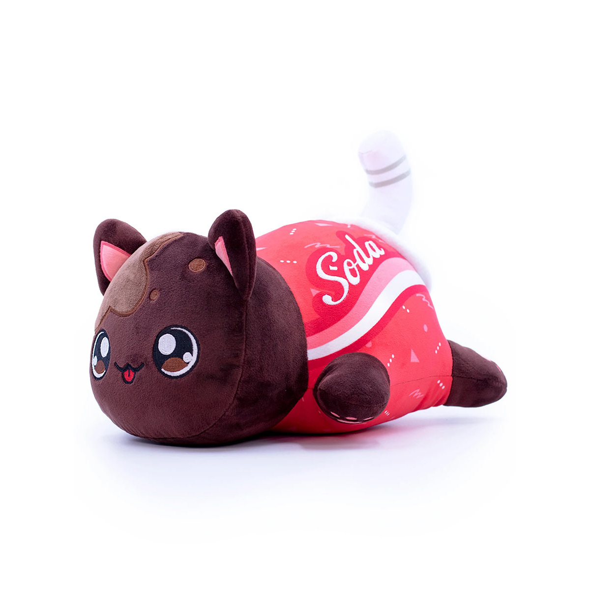 Мягкая игрушка-подушка Михи-Михи кот Кола Soda Cat 25 см - фото 1