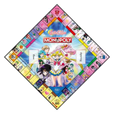 Настольная игра Winning Moves Монополия Sailor Moon на английском языке
