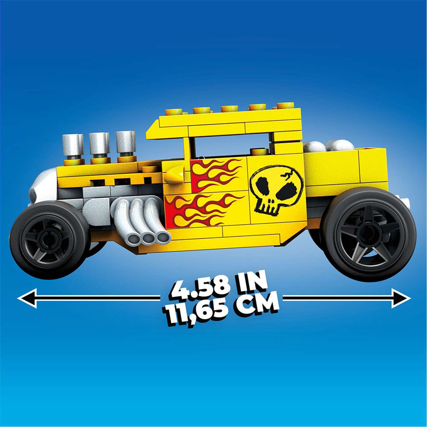 Конструктор Mega Construx Hot Wheels Машинка гоночная Боун Шейкер HDJ89 - фото 3