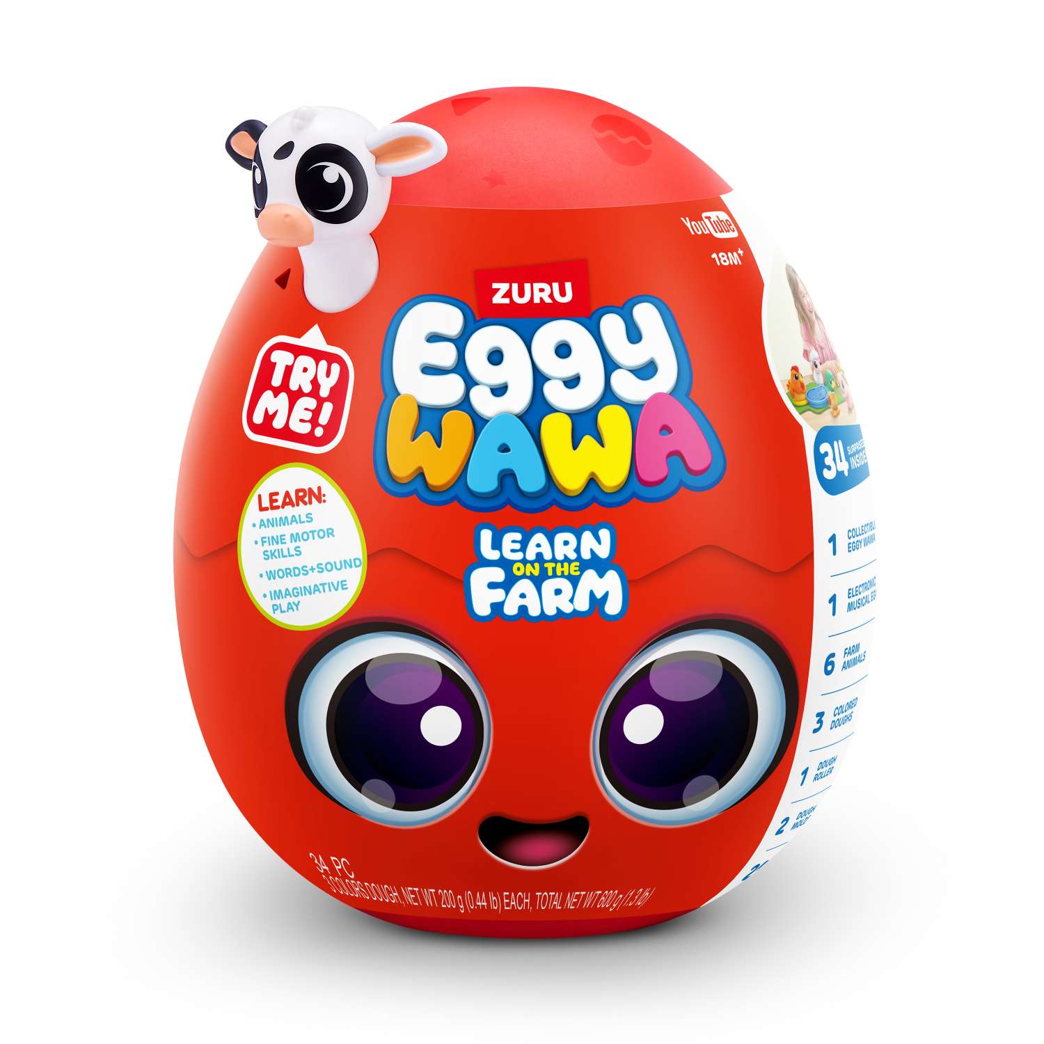 Игровой набор EGGYWAWA Farm animals - фото 28