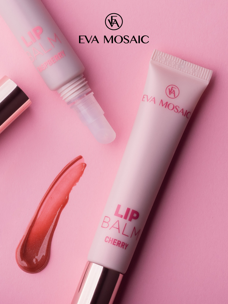 Бальзам для губ EVA MOSAIC восстанавливающий и ухаживающий Lip Balm с ароматом черешни 11 мл - фото 4