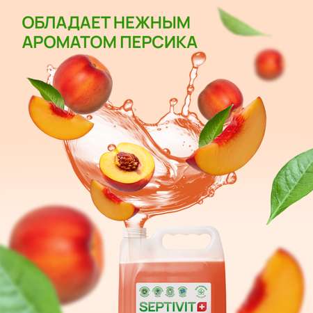 Жидкое мыло SEPTIVIT Premium Нежный персик