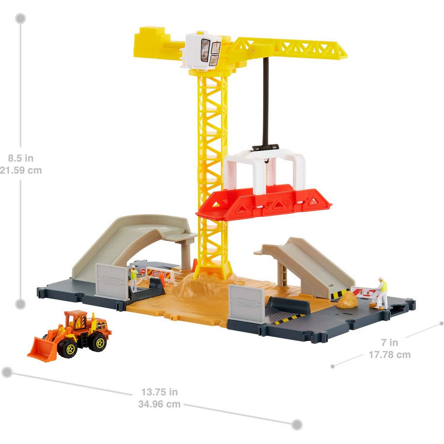 Набор игровой Matchbox Строительная площадка HDL33 - фото 5