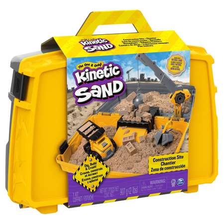 Набор для лепки Kinetic Sand Стройплощадка 6055877