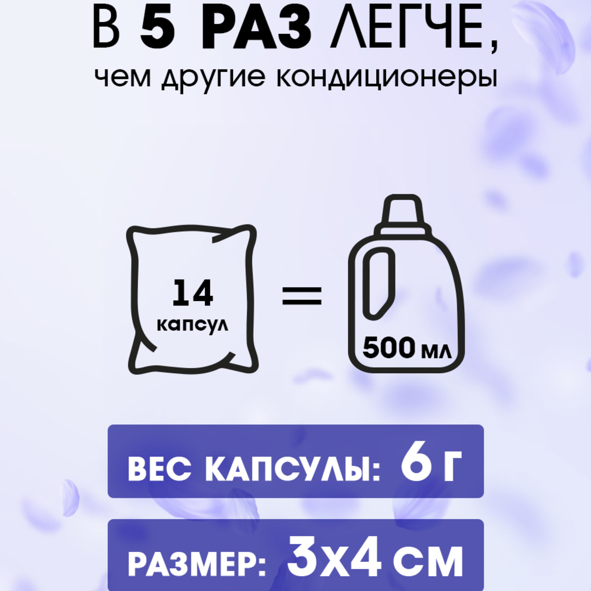 Кондиционер для белья NAMZA в гранулах Азиатская лилия 14 шт. - фото 6