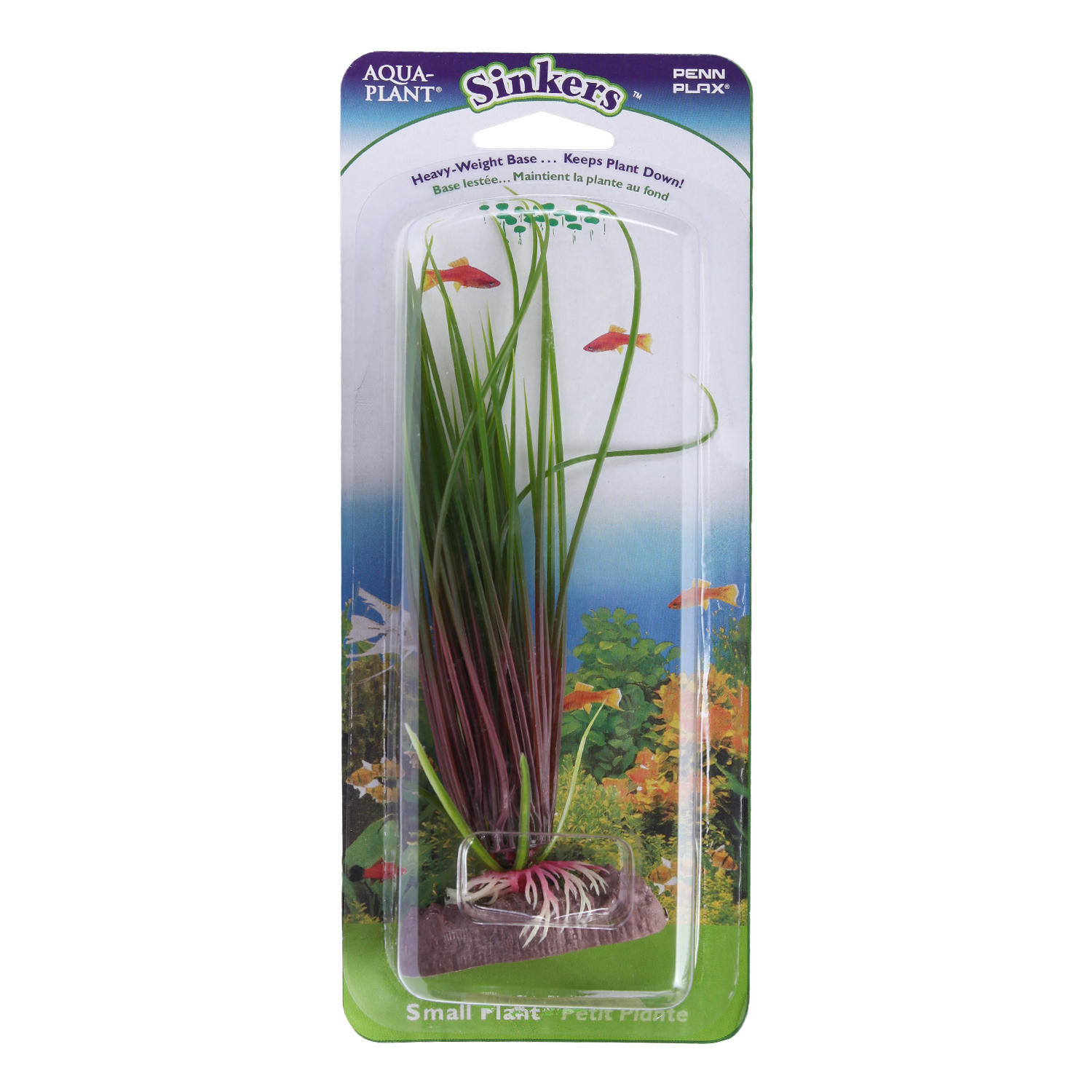 Растение PennPlax Hairgrass с грузом 18см Зеленое P16SH - фото 2