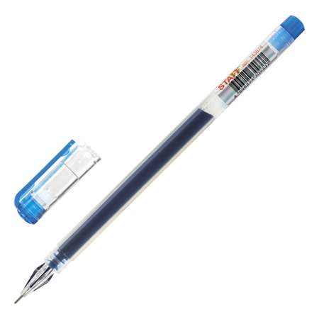 Ручки гелевые Staff синие 12 штук
