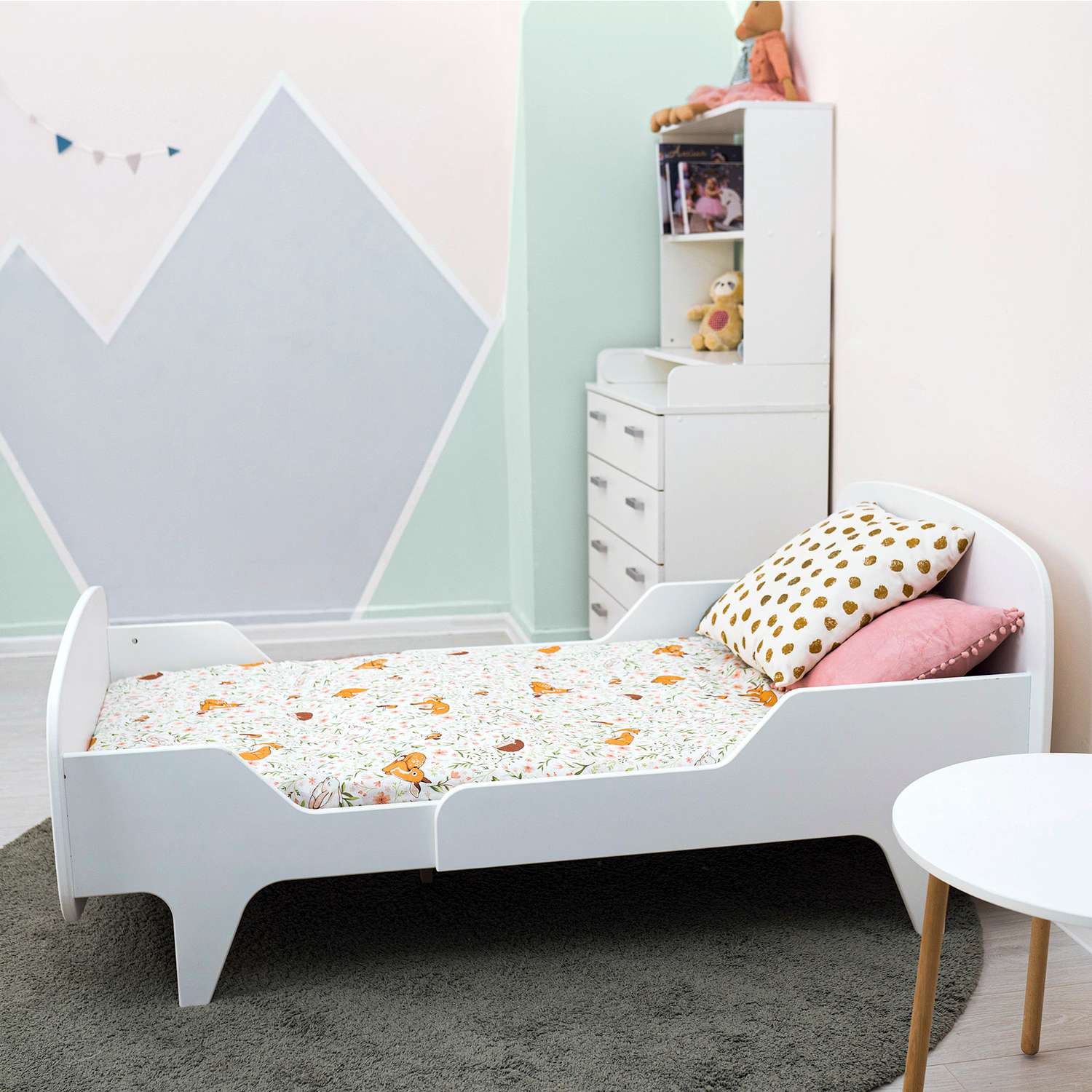 Кровать подростковая Sweet Baby Junior Белый - фото 11