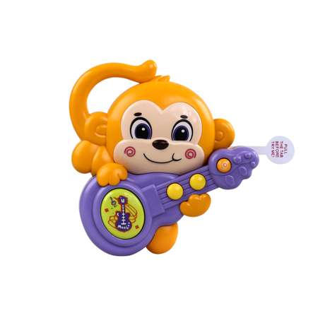 Музыкальная игрушка Mioshi Мартышка с гитарой (14х18 см)