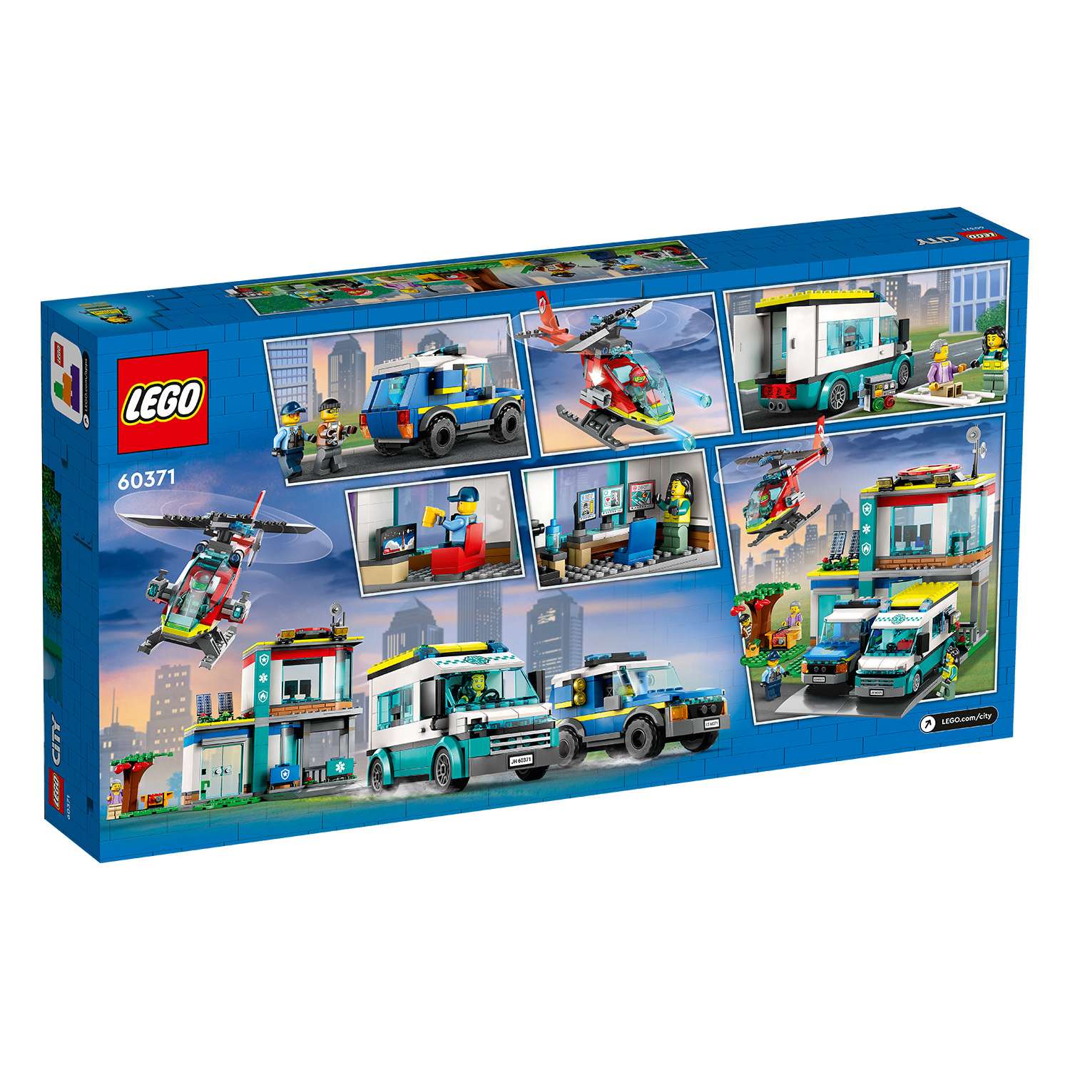 Конструктор LEGO City Fire «Штаб спасательных транспортных средств» 706 деталей 60371 - фото 15