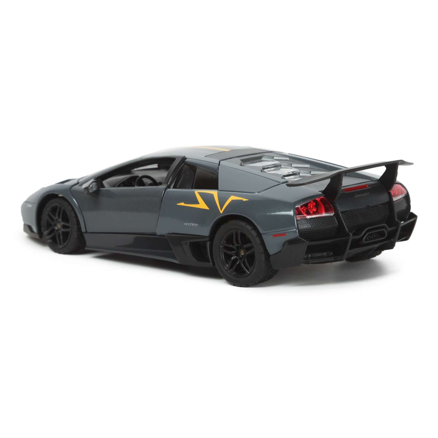 Автомобиль Rastar Lamborghini 1:24 серый 39301 - фото 3