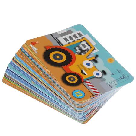 Карточная игра Умные Игры Веселая компания Синий трактор Мемо 50 карточек