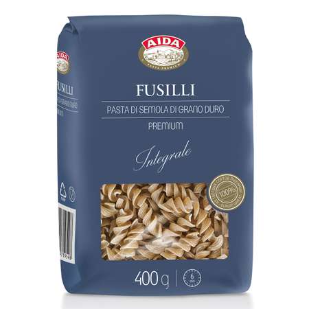 Макаронные изделия AIDA цельнозерновые Fusilli/Спирали