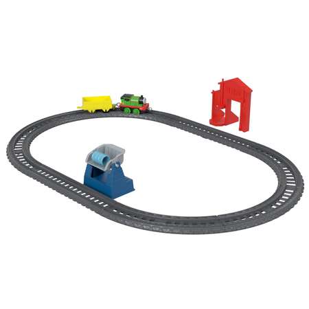 Набор игровой Thomas & Friends Трек мастер Перси и падающий бочонок GFJ77